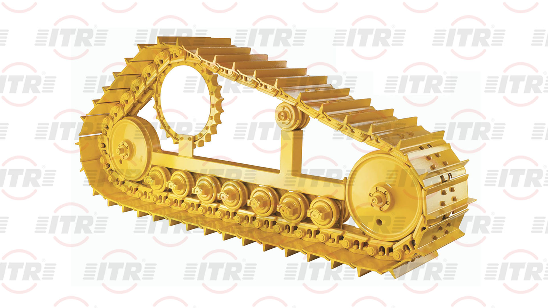 SHOE, 3 GROUSERS, BENT ENDS